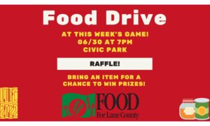 LUFC + Food for Lane County